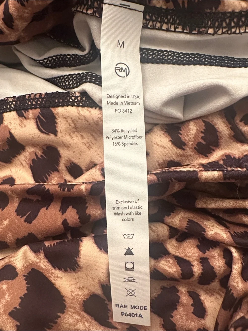 Rae Mode~ Leopard Print, Butter Soft, High-Rise, Flare Leggings - Picture 4 of 7